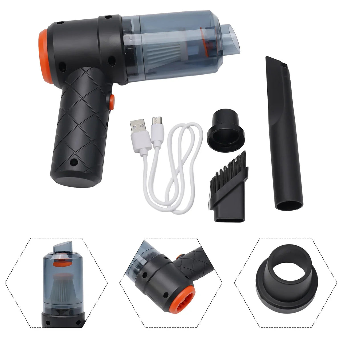 4-in-1 Wireless Handheld Vacuum Cleaner