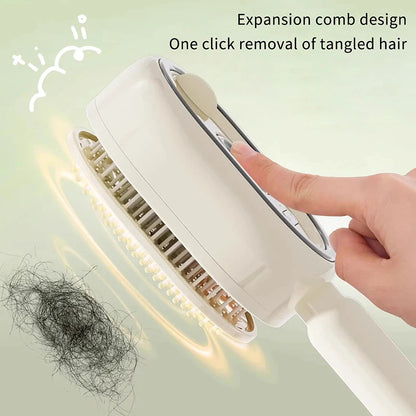 3-in-1 Spray Massage Hair Brush | Anti-Frizz & Self-Cleaning
